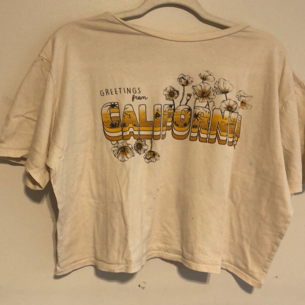 Cropped shirt